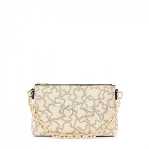 Clutch Kaos Icon σε μπέζ χρώμα