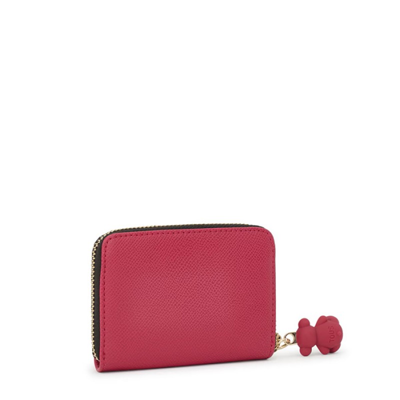TOUS La Rue New wallet in fuchsia Accessoris