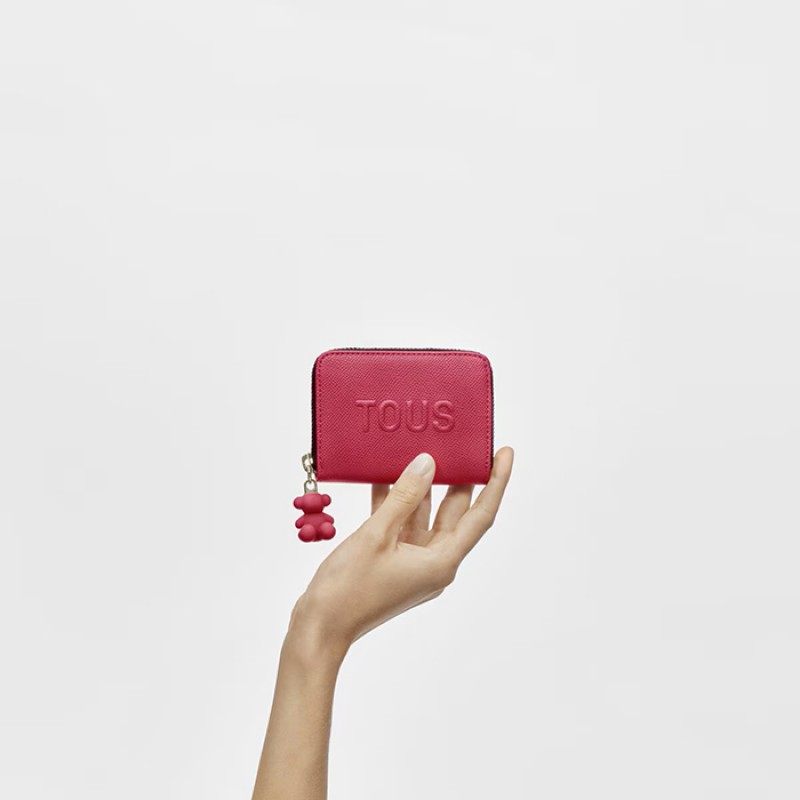 TOUS La Rue New wallet in fuchsia Accessoris