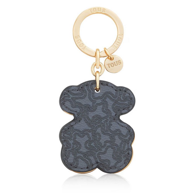 Black Triple Bear keychain featuring the "Triple Bear" design Accessoris