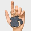 Black Triple Bear keychain featuring the "Triple Bear" design Accessoris