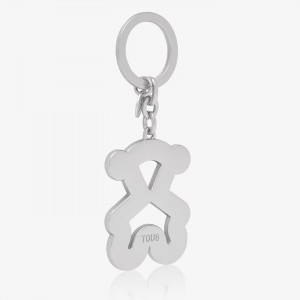 TOUS Bear silver keychain
