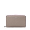 Medium New Dubai Saffiano Wallet in Silver Accessoris