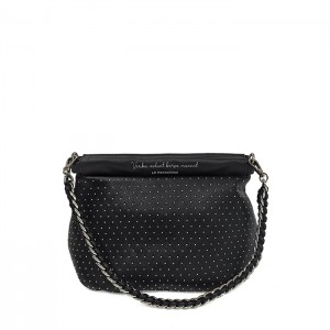 Black brenda medium clutch Black brenda medium clutch