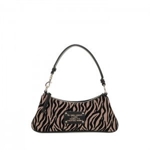 Τσάντα ώμου Vicky σε animal print