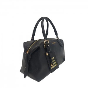 Le Pandorine "Chicago" large black bag